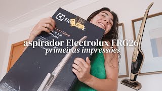 TUDO SOBRE O ASPIRADOR DE PÓ SEM FIO ELECTROLUX  testando junto com vocês [upl. by Mohl]