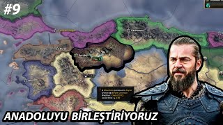 ANADOLUYU TEK ÇATIDA BİRLEŞTİRMEK GEREK  HOI4 ORTAÇAĞ MODU 9 [upl. by Mitzie751]