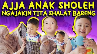 RAYYANZA NGAJAKIN MAMA RIETA SHALAT BARENG MASYAALLAH ANAK SHOLEH RansEntertainment [upl. by Honor]