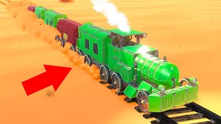 BUILD THE BEST TRAIN CHALLENGE Trailmakers [upl. by Tterej]