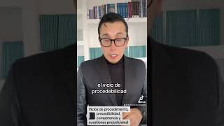 Vicios de procedimiento procedibilidad competencia o cuestiones prejudiciales￼ [upl. by Narej107]