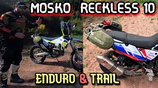 Mosko Reckless 10  Review Completa en Español para Trail y Enduro [upl. by Hylan]