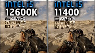 Intel i5 12600K vs i5 11400 Benchmarks – 15 Tests 🔥 [upl. by Combe]