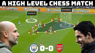 Tactical Analysis  City 00 Arsenal  A Top Of The Table Tactical Encounter [upl. by Barnie]