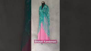 Baju Brokat Kombinasi Pengantin bajupengantin brokat [upl. by Sheffy650]