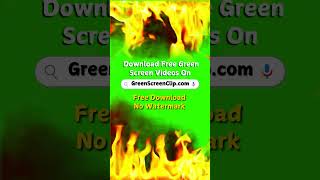 Double Side Fire Green Screen Video  Fire Transition Green Screen  Sound Effects With Green Screen [upl. by Yetnom834]