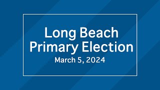 PADNET Presents Long Beach Primary Election 2024 Ep 26 [upl. by Cchaddie]