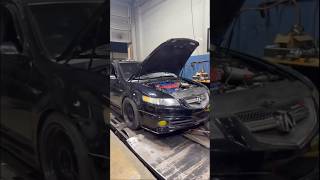 TL Type S makes 351 on the Dyno TL TypeS acura Honda cars manual [upl. by Nitsirt]