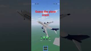 guess the plane crash kerosene crash edit trending boeing aviation roblox RyderBeagle5370 [upl. by Estrin10]