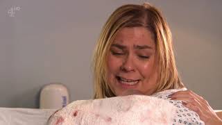 Hollyoaks 2017 Myra gives birth to Carmina [upl. by Yetta58]