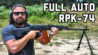 FULL AUTO RPK74 Russian Macheem Gon [upl. by Naomi]