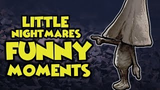 THIS IS GETTING EVEN DARKER Little Nightmares Fails amp Funny Moments [upl. by Erb359]