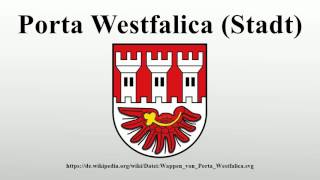 Porta Westfalica Stadt [upl. by Gussie]