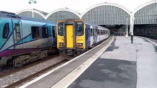 Trains at Hull Paragon Interchange 1222024 [upl. by Yarrum]