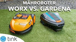 Gardena Sileno City 500 vs Worx Landroid S500i  Smarte Mähroboter im Vergleich 2018 [upl. by Arrakat]