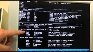 Altair 8800  Video 17  CPM Programming Environment [upl. by Rufe442]