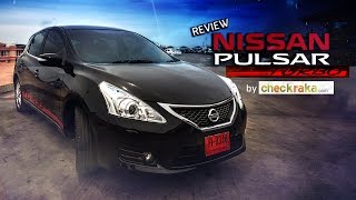 รีวิว Review Nissan PULSAR 16 DIG TURBO สปอร์ตแฮตช์แบ็ก 5 ประตู [upl. by Htims]