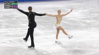 2018 Skate Canada Aleksandra BOIKOVA Dmitrii KOZLOVSKII FS [upl. by Oballa540]