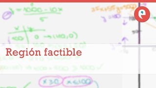 Región factible en un problema de programación lineal [upl. by Jane]