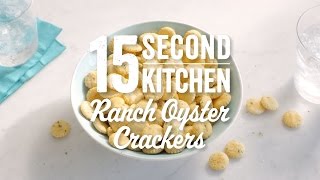 Ranch Oyster Crackers Recipe [upl. by Naujit884]