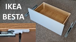 How to remove Ikea Besta drawer [upl. by Leasim23]