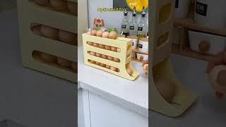 Automatic Rolling Egg Holder Perfect Organization for Your Fridge [upl. by Yunfei]