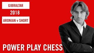 Gibraltar Chess 2018 Round 7 Levon Aronian v Nigel Short [upl. by Hna]