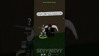 Best Hallow Scythe Combo roblox bloxfruits shorts SevyWevy [upl. by Tumer]