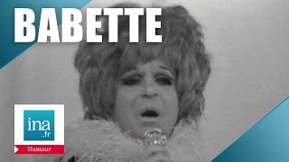 Babette parodie de Régine  Archive INA [upl. by Elatan]