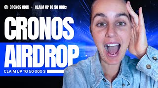 Cronos Crypto Airdrop amp CRO Coin Explained  How to Claim Free Tokens [upl. by Merwin819]