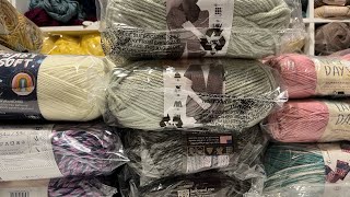 Lion Brand Yarn Haul [upl. by Nonnaer]