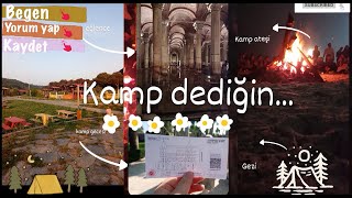 marmaracık kampı  kamp dediğin [upl. by Anreval]