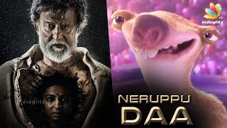 Ice Age 5 Tribute To Rajnikanths Kabali  Latest Tamil Cinema News [upl. by Roede396]