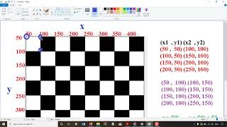 23 Tkinter  Chessboard Using Canvas [upl. by Mechelle152]