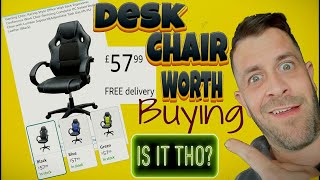 Decent Budget Desk Chair Is It Tho [upl. by Yacov]