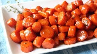 Bourbon Glazed Carrots  Special Occasion Carrot Side Dish Recipe [upl. by Einnahc257]