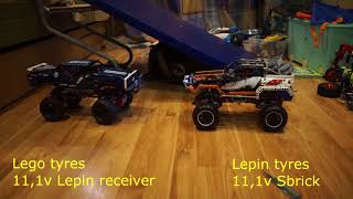 Lepin 20011 Lego 41999 4x4 Crawler Exclusive Edition vs LEGO 9398 4x4 Crawler [upl. by Abernathy670]