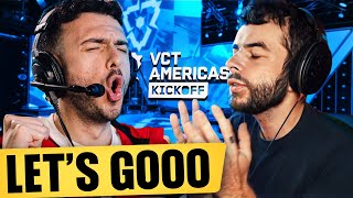 Tarik Reacts to Sentinels vs 100 Thieves  ELIMINATION MATCH  VCT Americas 2024 KICKOFF [upl. by Andy569]