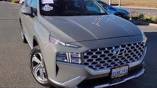 2021 Hyundai Santa Fe SEL Antioch Pittsburg Brentwood Concord Walnut Creek [upl. by Atnauqal546]