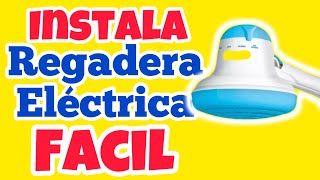 instalación de Regadera Eléctrica edgarelectricoplomeeo [upl. by Naeloj58]