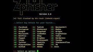 Tutorial ZphisherKali linuxEnlaces para coger cuentas o ips [upl. by Sadye259]