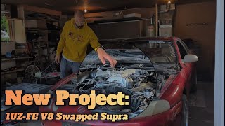 Episode 1 1UZFE Swap  1985 Toyota Celica Supra [upl. by Nairahcaz147]