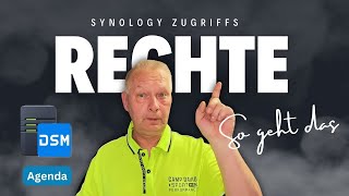 Synology Berechtigung sind kompliziert  mit meinem Kurs nicht mehr [upl. by Caneghem]