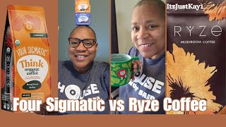 Battle Of The Brews Four Sigmatic Vs Ryze Coffee [upl. by Jaimie852]