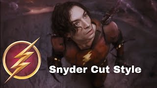 The FLASH  2023 CAMEO SCENE ZACK SNYDER STYLE [upl. by Ynotna]