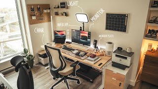 Modern Home Office amp Productive Workspace  WFH 2000 Hours Later [upl. by Fiester]