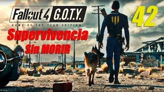 Fallout 4 SUPERVIVENCIA SIN MORIR 42 Cabezón Armas GrandesArmas Pequeñas  Gameplay Español [upl. by Brock]