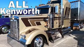 Kenworths at MATS 2024 Mid America Truck Show [upl. by Rome694]