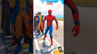 SUPERHEROS VS THANOS WHO IS THE STRONGEST shorts viralvideo trending [upl. by Wanda]