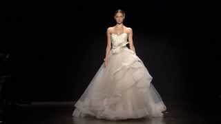 Lazaro Bridal Spring 2014  Style 3413 [upl. by Rubio]